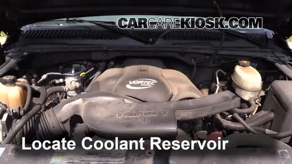 2003 Cadillac Escalade 6.0L V8 Coolant (Antifreeze) Check Coolant Level